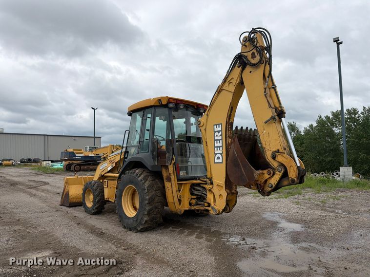 image for item FK3548 2002 John Deere 410G backhoe