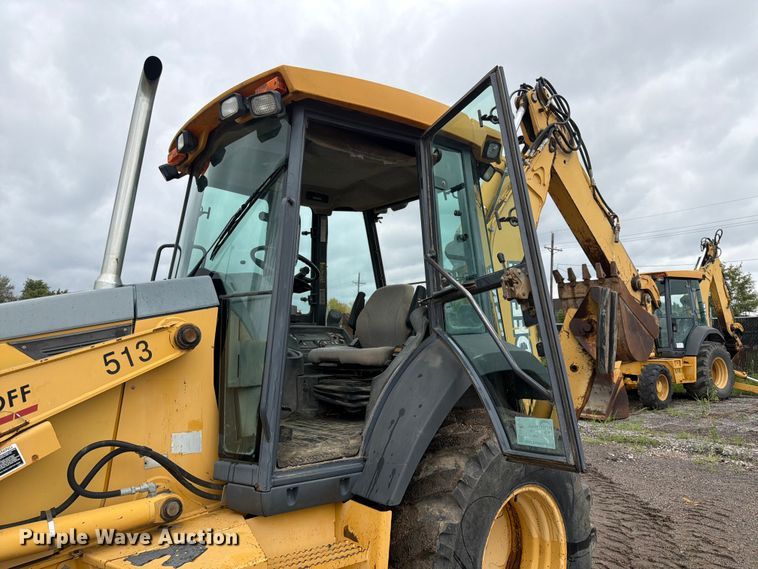 image for item FK3548 2002 John Deere 410G backhoe