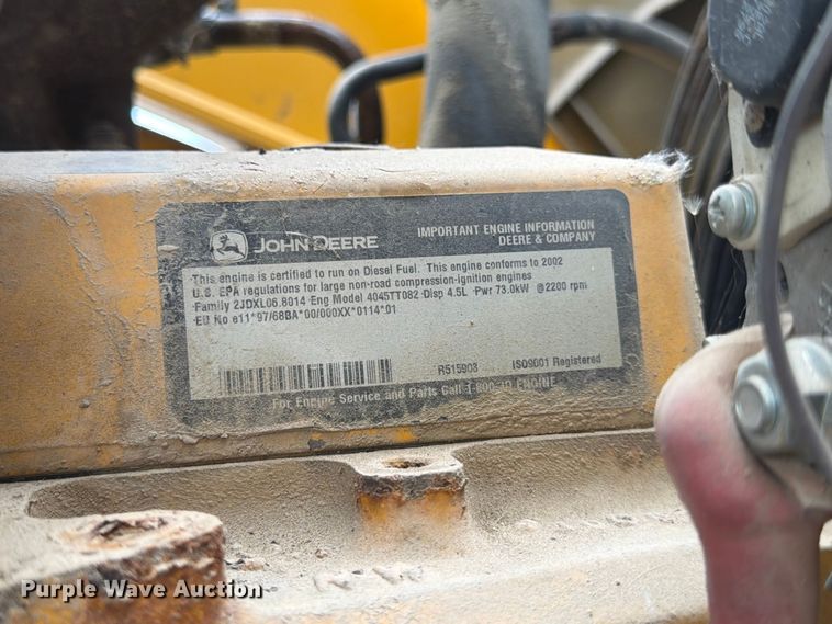 image for item FK3548 2002 John Deere 410G backhoe