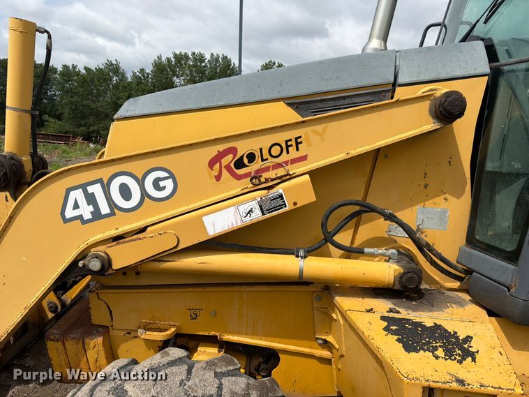 image for item FK3549 2002 John Deere 410G backhoe