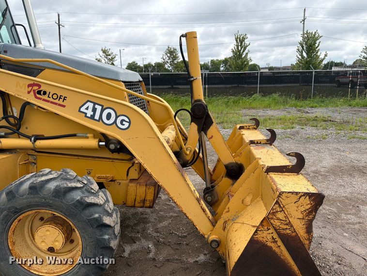 image for item FK3549 2002 John Deere 410G backhoe