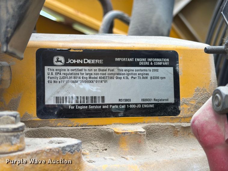 image for item FK3549 2002 John Deere 410G backhoe