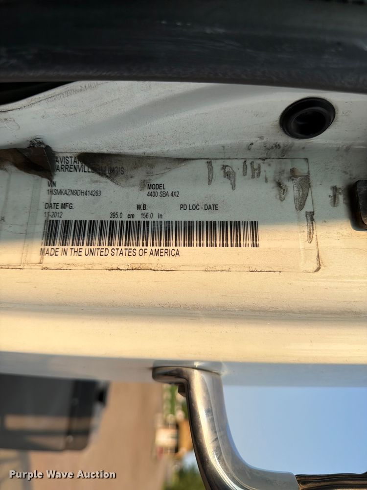 image for item FK3574 2013 International MA035 semi truck