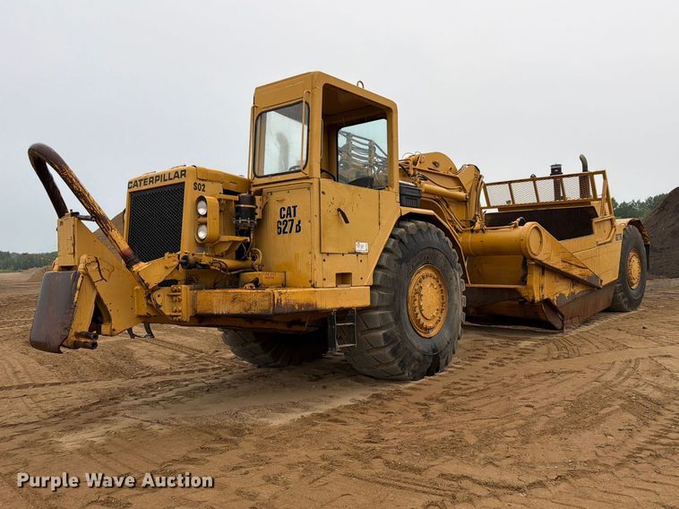 1976 Caterpillar 627B conventional scraper