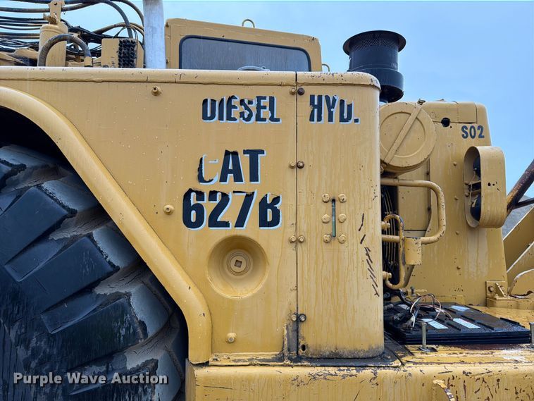 image for item FK3582 1976 Caterpillar 627B conventional scraper 