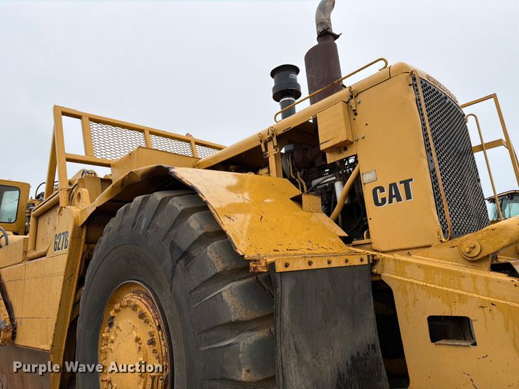 image for item FK3582 1976 Caterpillar 627B conventional scraper 