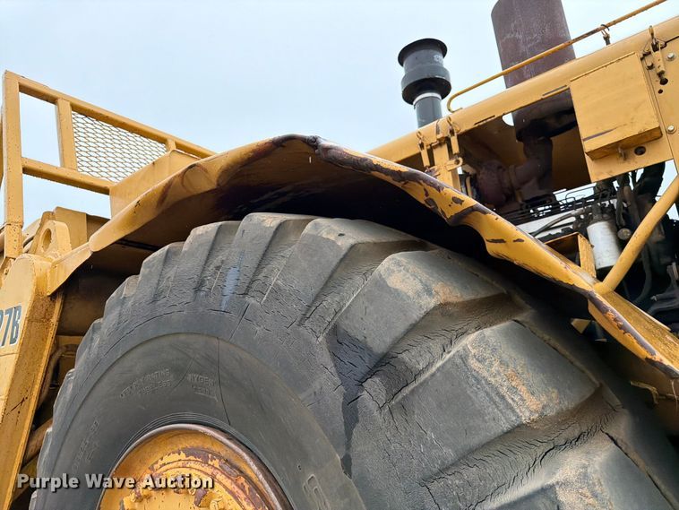 image for item FK3582 1976 Caterpillar 627B conventional scraper 