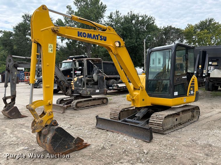 2020 Komatsu PC56-7 mini excavator