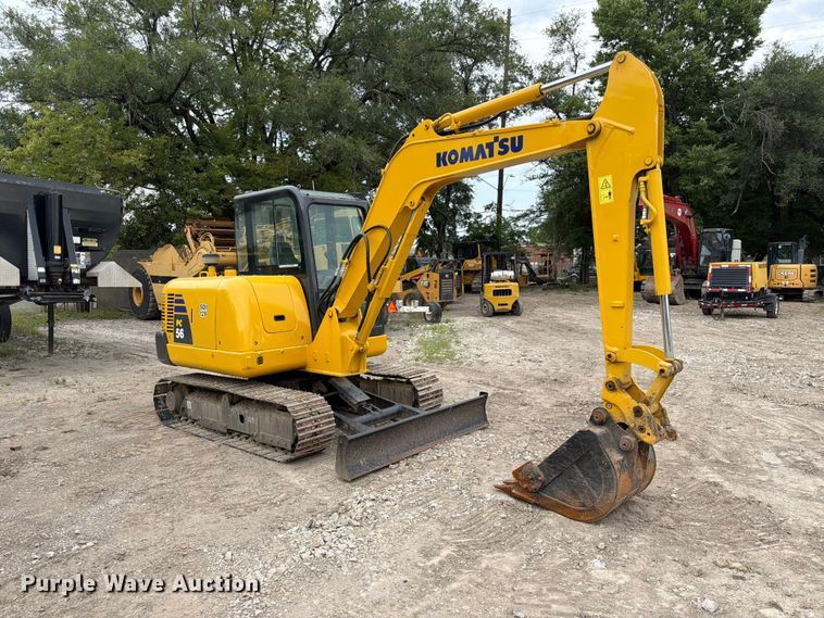 image for item FK3595 2020 Komatsu PC56-7 mini excavator