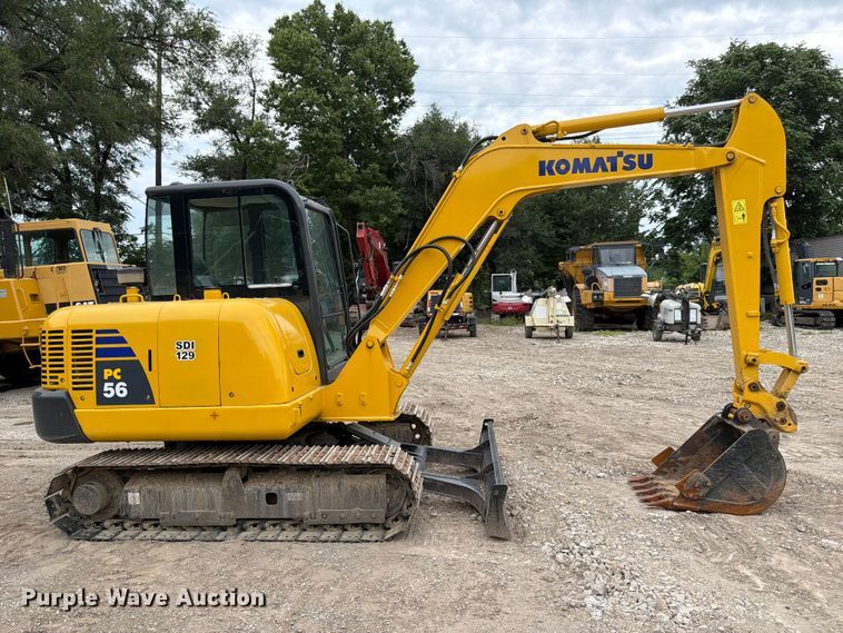 image for item FK3595 2020 Komatsu PC56-7 mini excavator