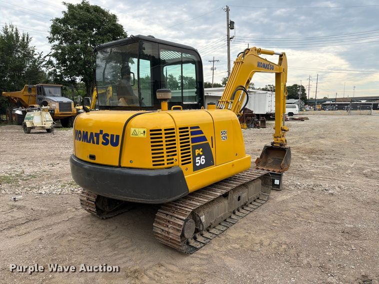 image for item FK3595 2020 Komatsu PC56-7 mini excavator