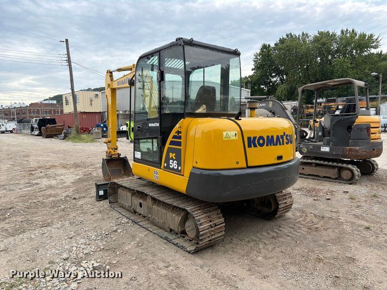image for item FK3595 2020 Komatsu PC56-7 mini excavator