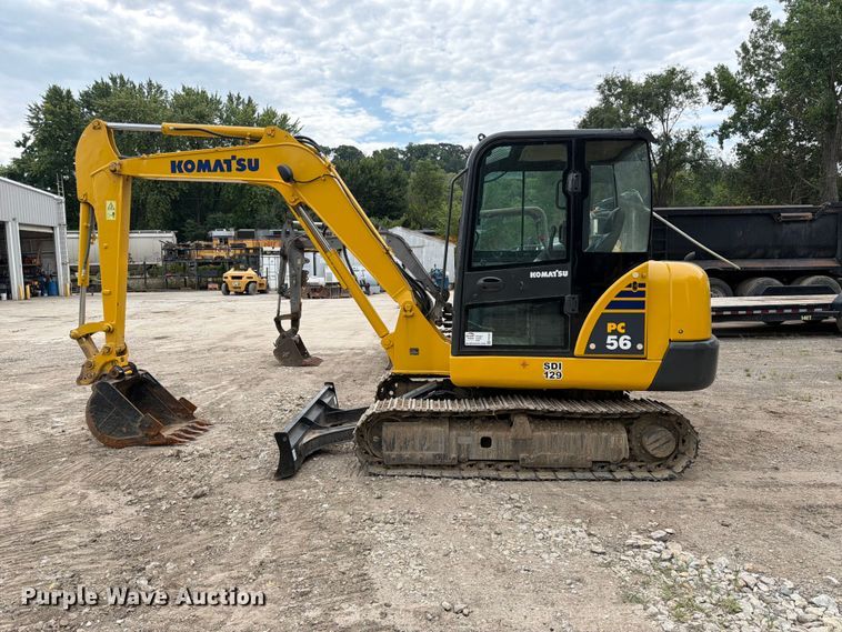 image for item FK3595 2020 Komatsu PC56-7 mini excavator