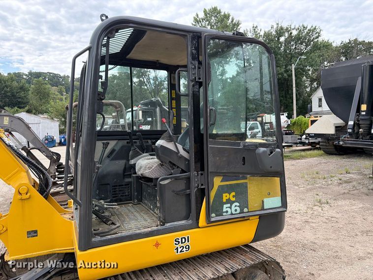 image for item FK3595 2020 Komatsu PC56-7 mini excavator