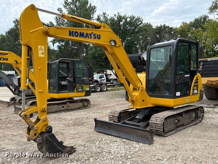 2020 Komatsu PC56-7 mini excavator