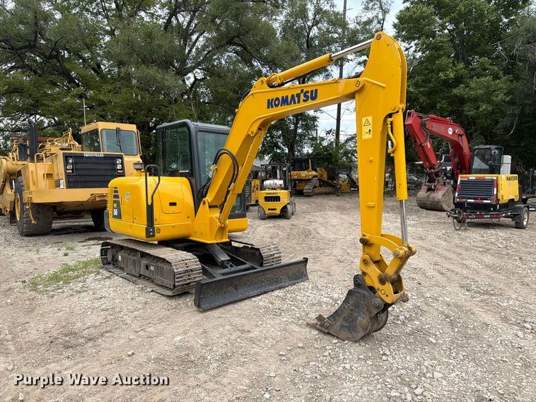 image for item FK3596 2020 Komatsu PC56-7 mini excavator