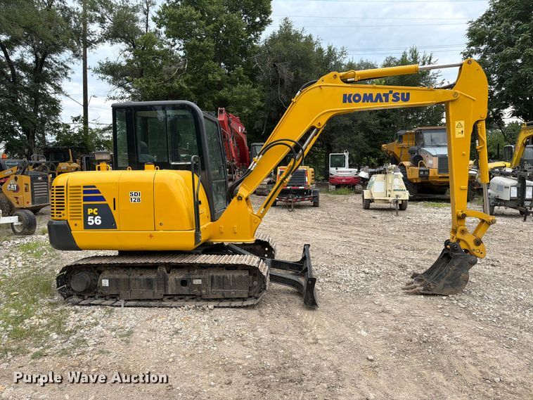 image for item FK3596 2020 Komatsu PC56-7 mini excavator
