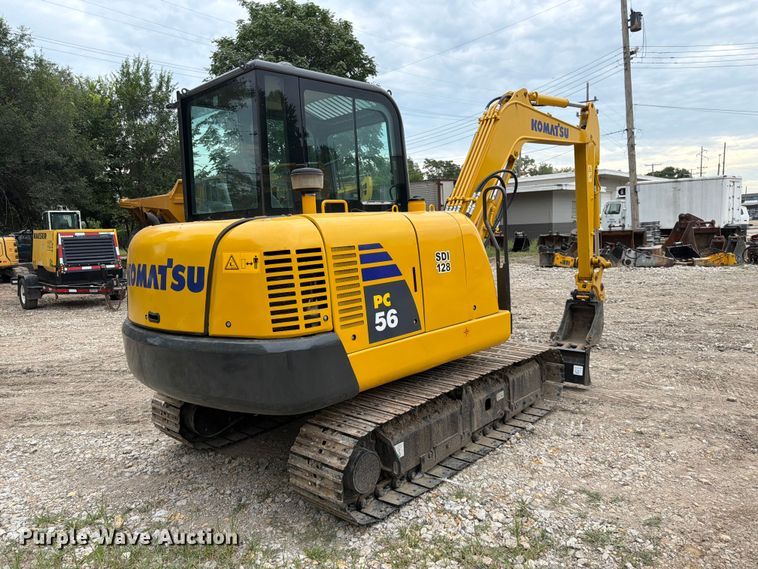 image for item FK3596 2020 Komatsu PC56-7 mini excavator