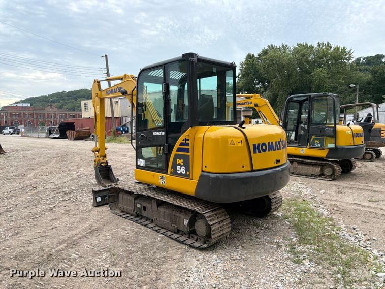 image for item FK3596 2020 Komatsu PC56-7 mini excavator