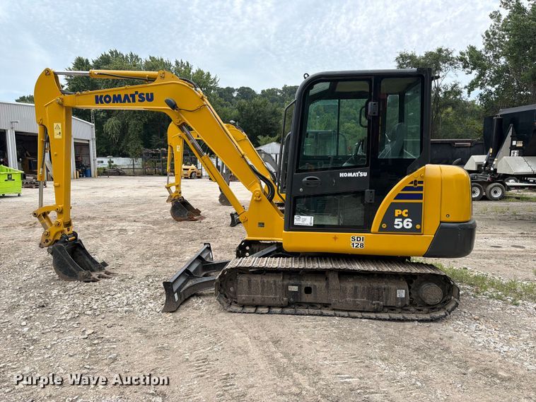 image for item FK3596 2020 Komatsu PC56-7 mini excavator