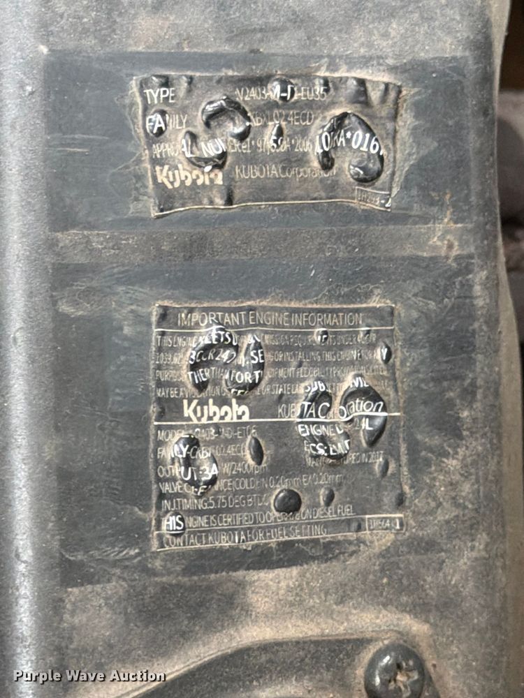 image for item FK3596 2020 Komatsu PC56-7 mini excavator