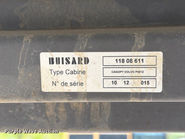 image for item FK3597 2012 Volvo EC35C mini excavator