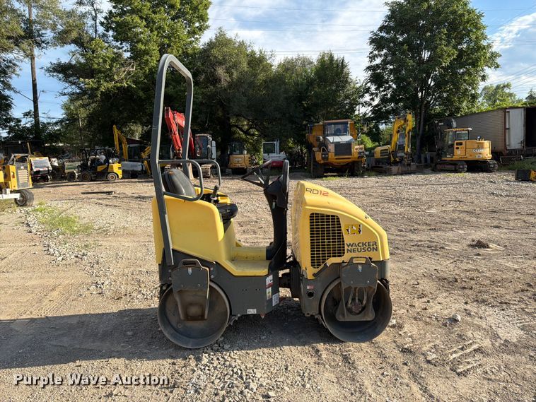 image for item FK3601 2015 Wacker Neuson RD12A double drum vibratory roller