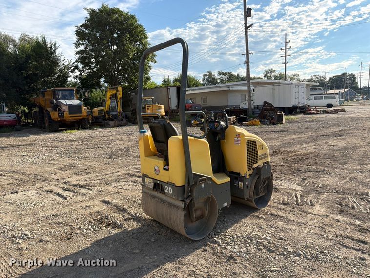 image for item FK3601 2015 Wacker Neuson RD12A double drum vibratory roller