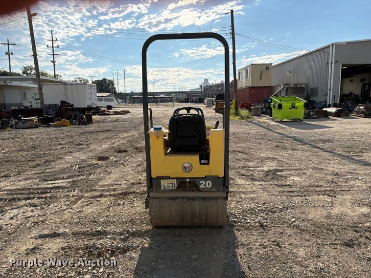 image for item FK3601 2015 Wacker Neuson RD12A double drum vibratory roller