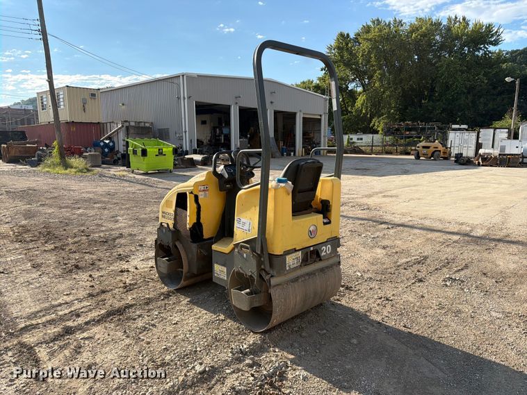 image for item FK3601 2015 Wacker Neuson RD12A double drum vibratory roller