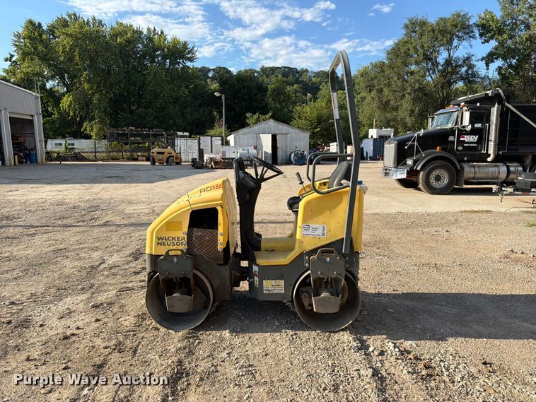 image for item FK3601 2015 Wacker Neuson RD12A double drum vibratory roller