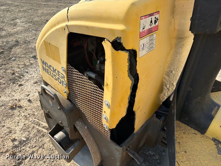 image for item FK3601 2015 Wacker Neuson RD12A double drum vibratory roller
