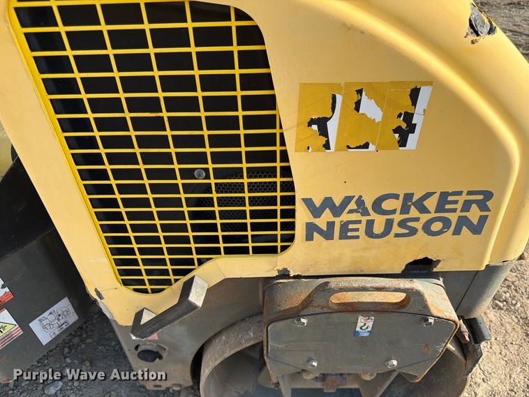 image for item FK3601 2015 Wacker Neuson RD12A double drum vibratory roller