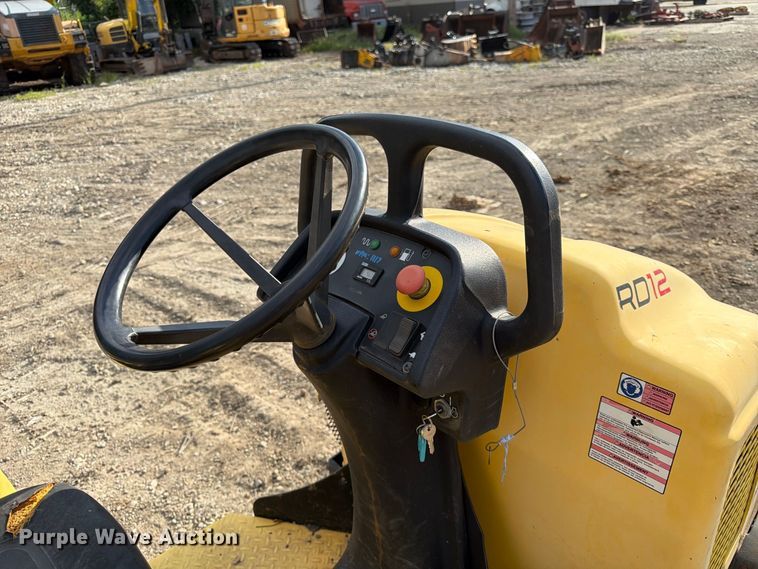 image for item FK3601 2015 Wacker Neuson RD12A double drum vibratory roller