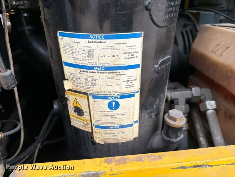 image for item FK3602 2011 Kaeser M57 air compressor