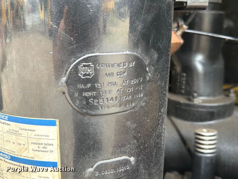 image for item FK3602 2011 Kaeser M57 air compressor