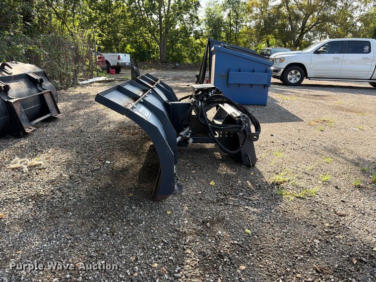 image for item FK3611 2014 Bobcat V-Blade 96 skid steer snow pusher