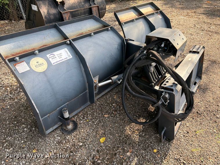 image for item FK3611 2014 Bobcat V-Blade 96 skid steer snow pusher