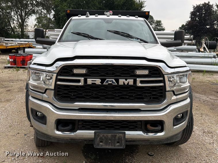 image for item FK4127 2020 RAM 5500 Crew Cab dump truck