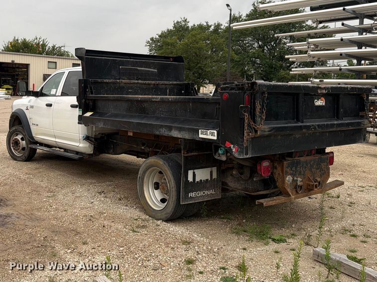 image for item FK4127 2020 RAM 5500 Crew Cab dump truck