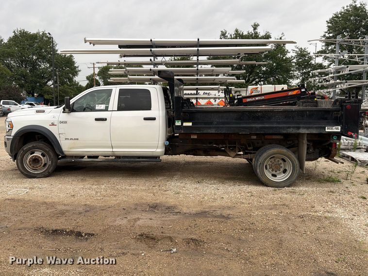 image for item FK4127 2020 RAM 5500 Crew Cab dump truck