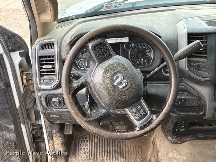 image for item FK4127 2020 RAM 5500 Crew Cab dump truck