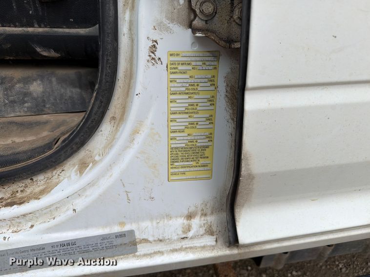 image for item FK4127 2020 RAM 5500 Crew Cab dump truck