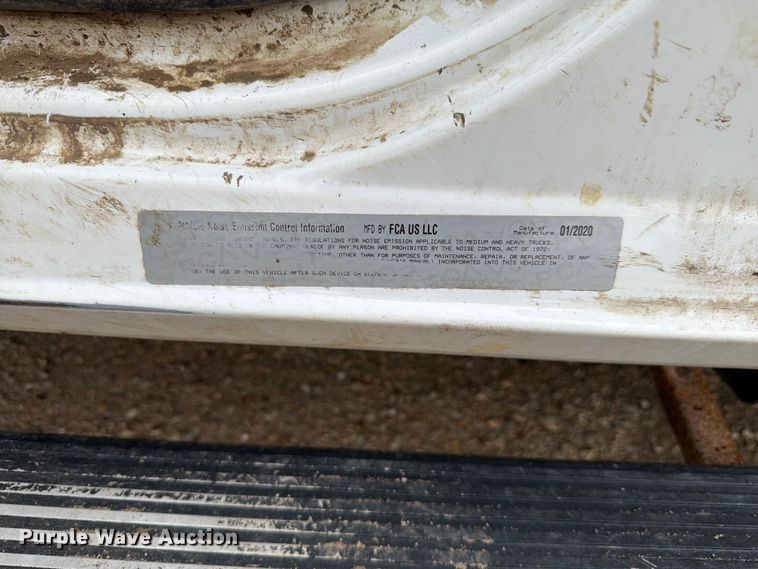 image for item FK4127 2020 RAM 5500 Crew Cab dump truck