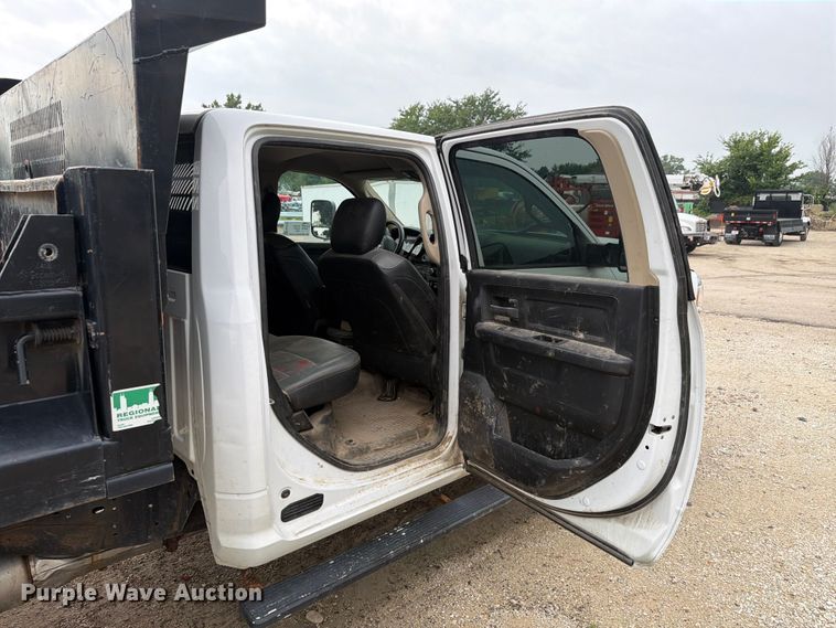 image for item FK4127 2020 RAM 5500 Crew Cab dump truck