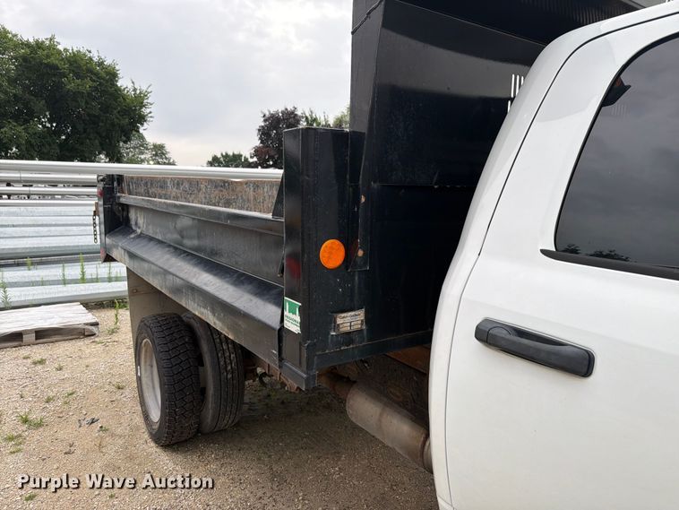 image for item FK4127 2020 RAM 5500 Crew Cab dump truck