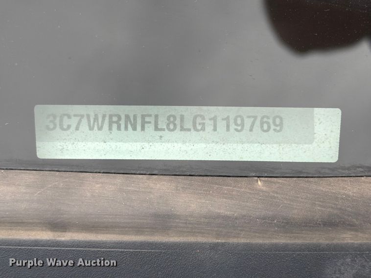 image for item FK4127 2020 RAM 5500 Crew Cab dump truck