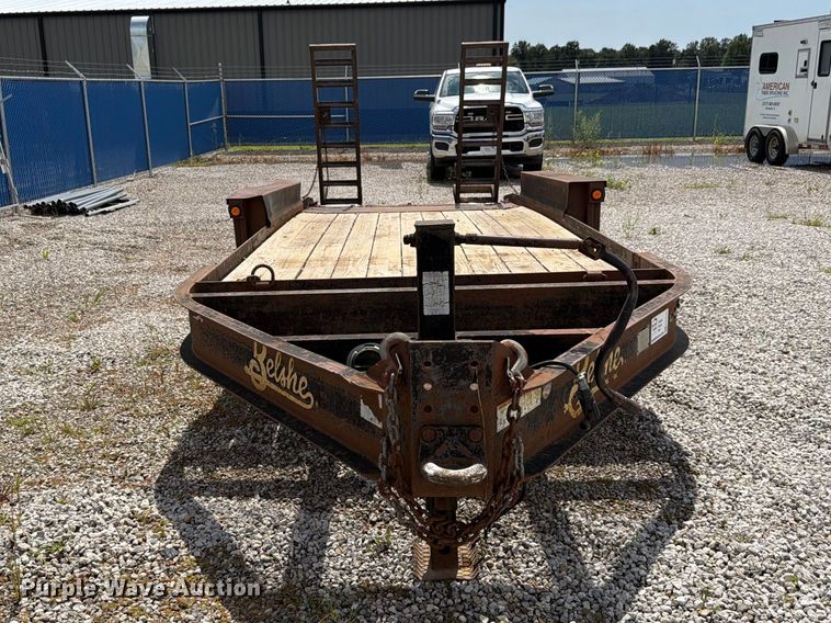 image for item FK4129 2012 Belshe T16 equipment trailer