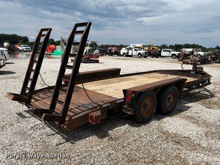image for item FK4129 2012 Belshe T16 equipment trailer