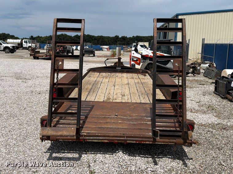 image for item FK4129 2012 Belshe T16 equipment trailer